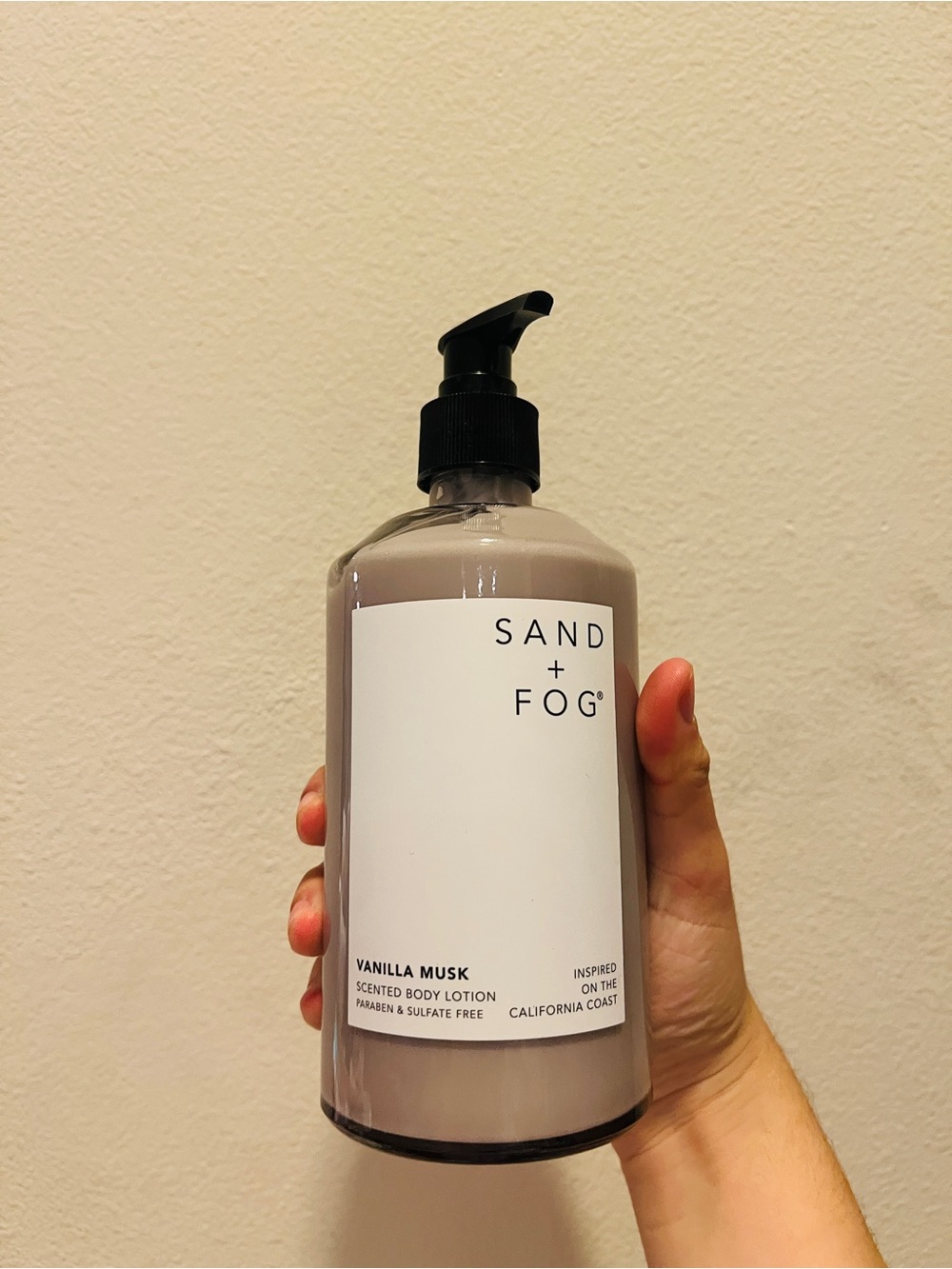 Sand + Fog Vanilla Musk Body Lotion